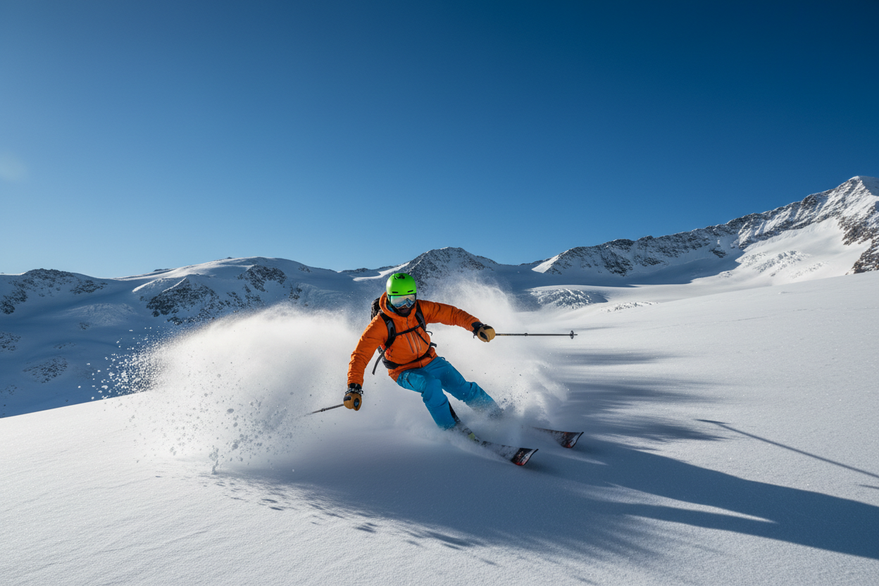 Skiing