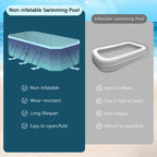 2.6m-3m Foldable Non-Inflatable Kids and Adults Outdoor Swimming Pool 
Summer Water Party Large Family Pool
