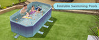 2.6m-3m Foldable Non-Inflatable Kids and Adults Outdoor Swimming Pool 
Summer Water Party Large Family Pool