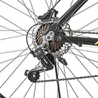 Hiland Aluminum Mountain Bike 21 Speeds,
Hydraulic Disc-Brakes, Lock-Out Suspension Fork, 
27.5 inch Wheel, Bike for Men Mens