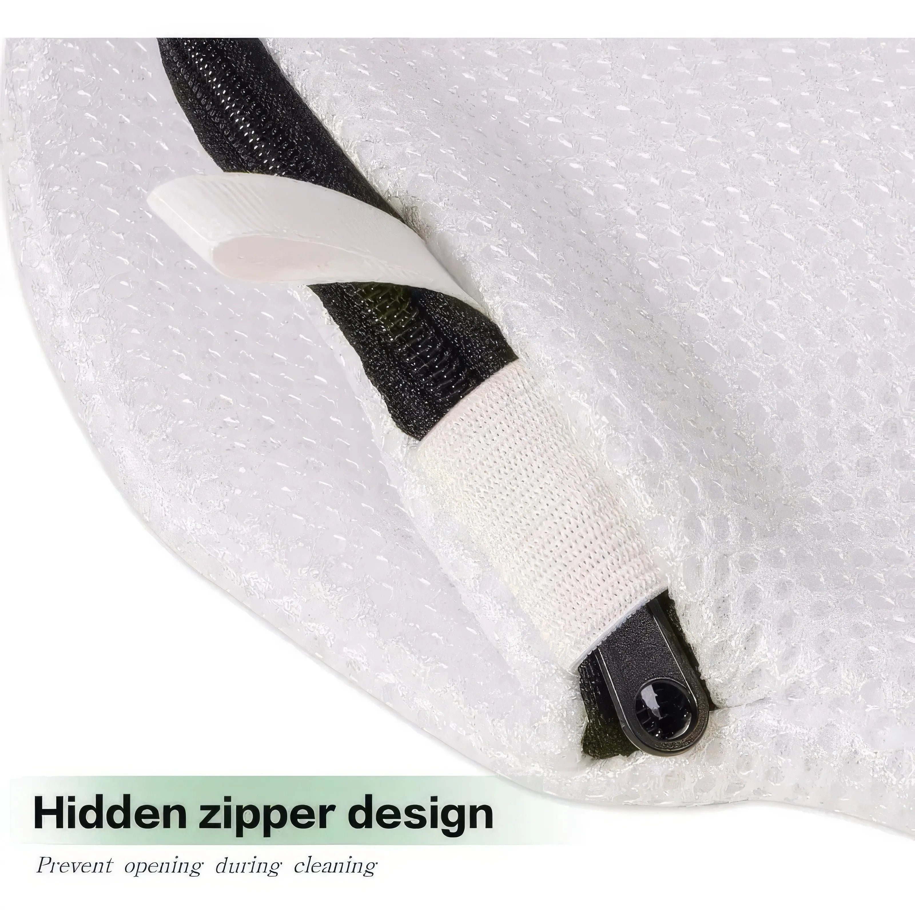 1  Shoe Wash Bag in White, 
with Zipper Closure and Mesh Anti Deformation Design,
 Suitable for Sports Shoes and Boots