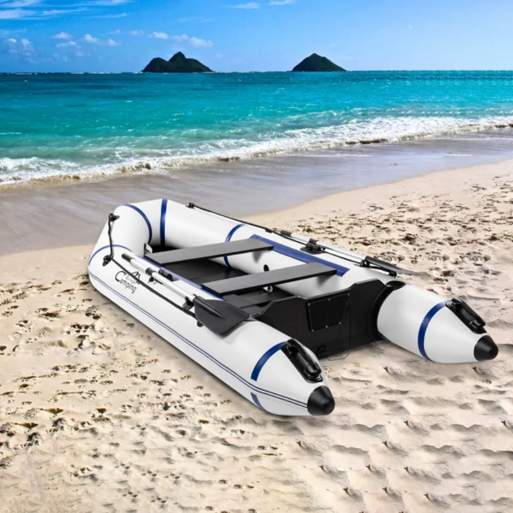 Camping Survivals 10ft PVC 330kg Water Adult Assault Boat .
Double rowing boat .. Suitable for wild fishing and diving rescue
