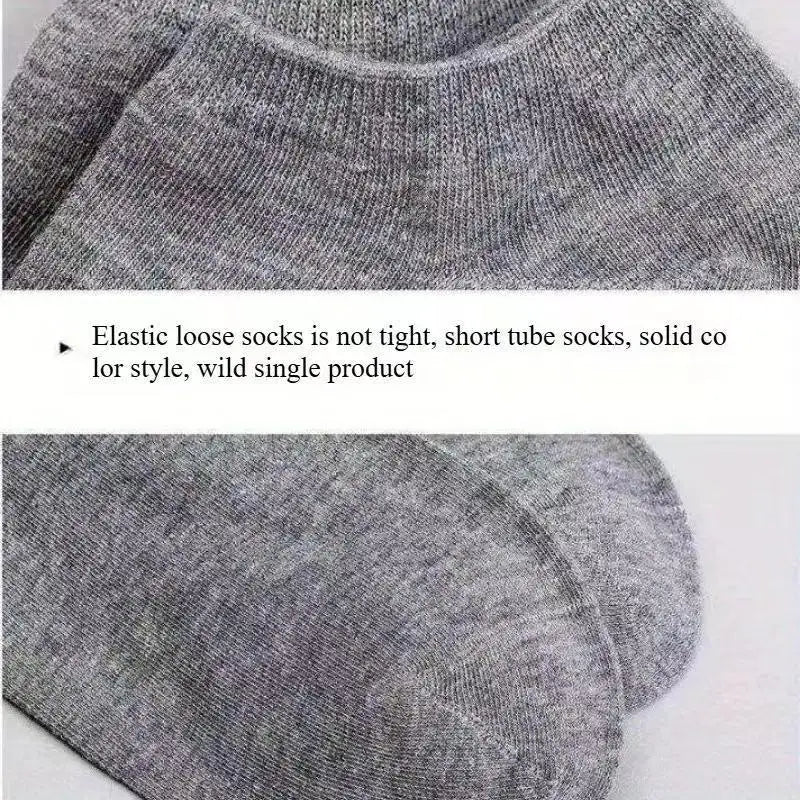 40 Pairs of Simple Black, White, and Gray Socks,
 Elastic, Breathable, and Odor Resistant, Suitable for Outdoor Sports Wear