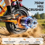 Electric Bike M7 for Teens,20" Ebike,
750W Peak Motor,24.9mph,
48V 15Ah Removable Battery,50 Miles Pure Electric,70 Miles PAS