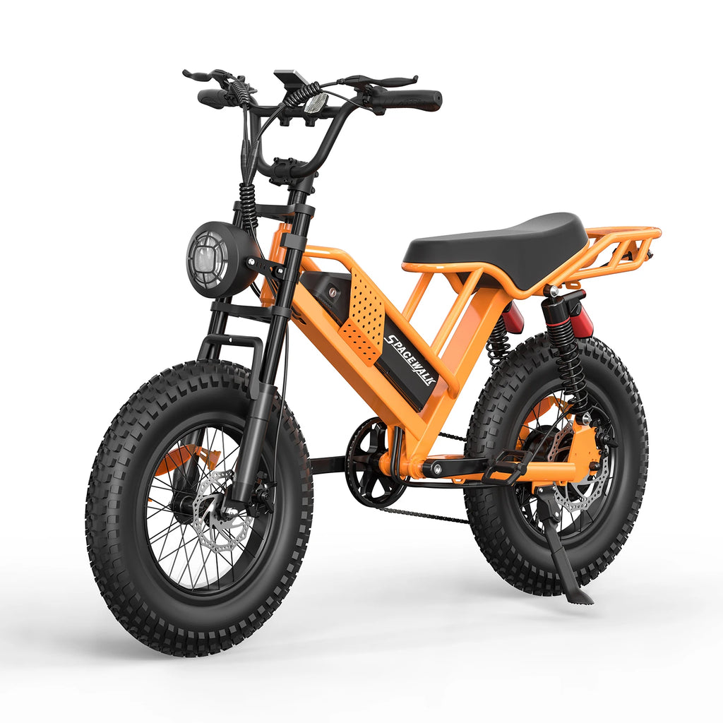 Electric Bike M7 for Teens,20" Ebike,
750W Peak Motor,24.9mph,
48V 15Ah Removable Battery,50 Miles Pure Electric,70 Miles PAS