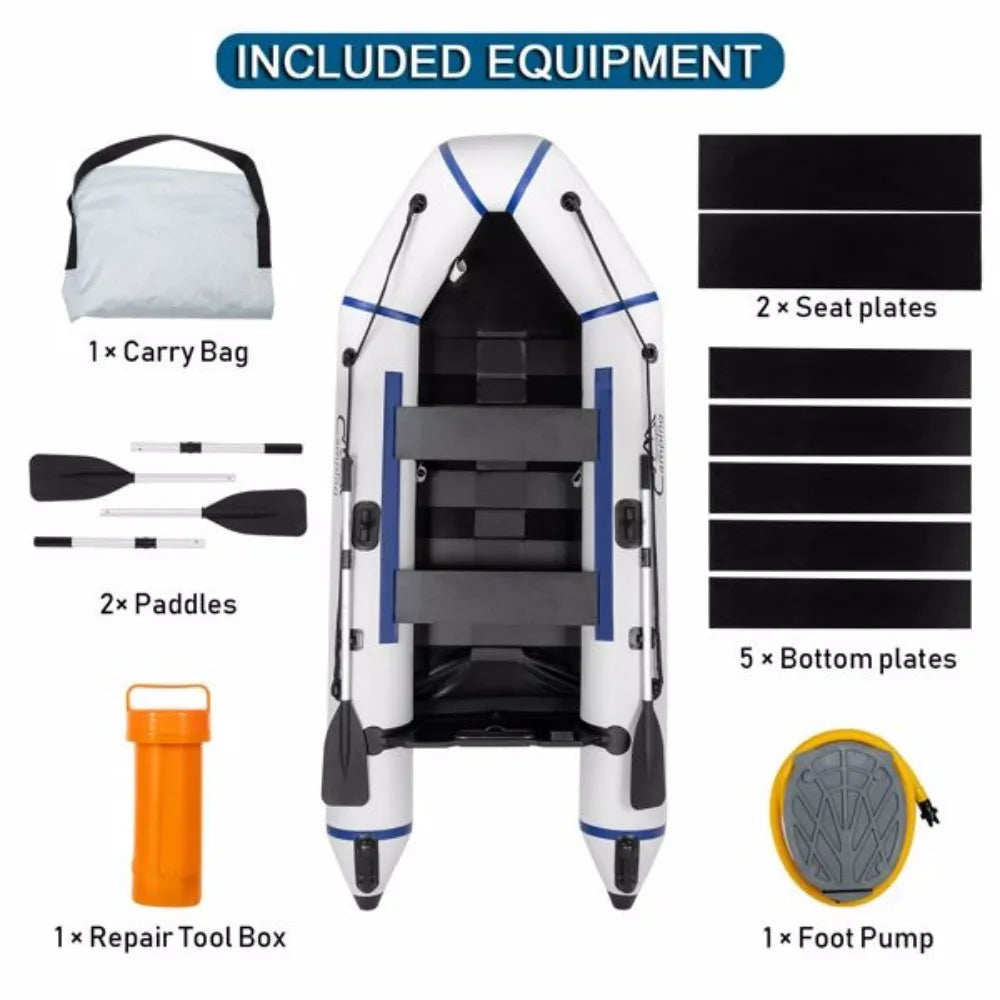 Camping Survivals 10ft PVC 330kg Water Adult Assault Boat .
Double rowing boat .. Suitable for wild fishing and diving rescue
