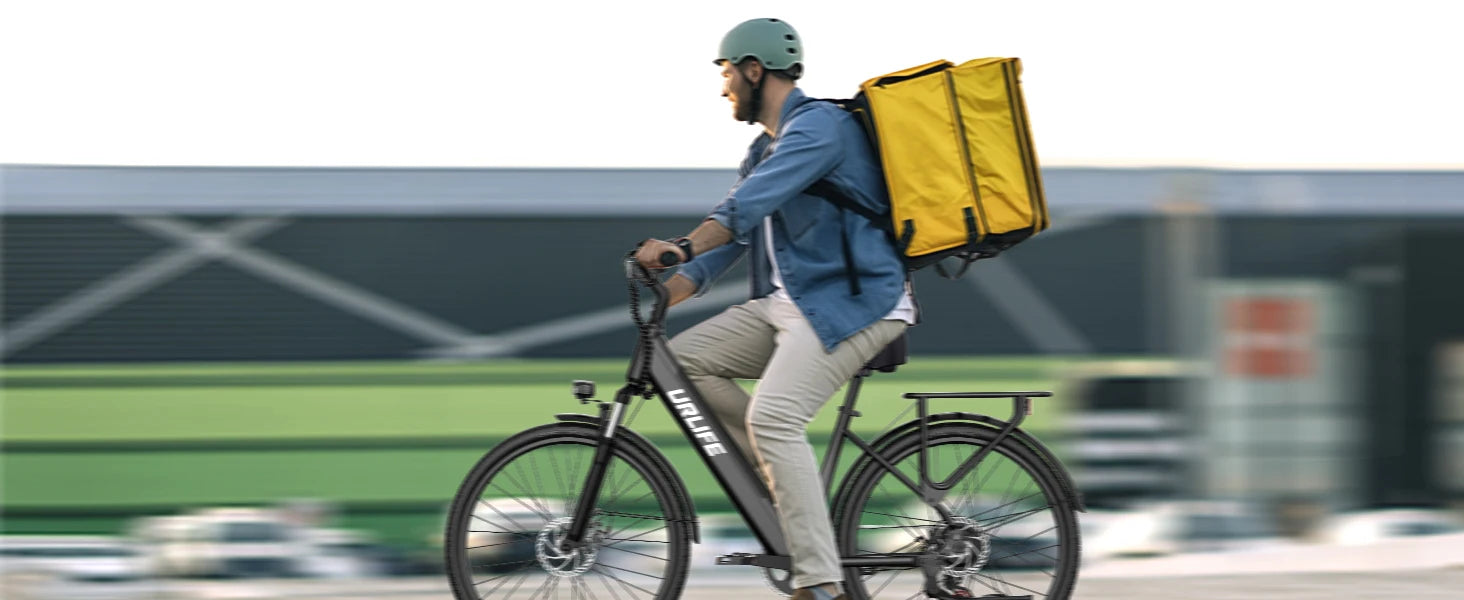 Peak 750W E26 Electric Bike for Adults | 48V 10.4Ah 
Removable Battery, Top Speed 20MPH, 26''X2" Standard Tire, 7-Speeds