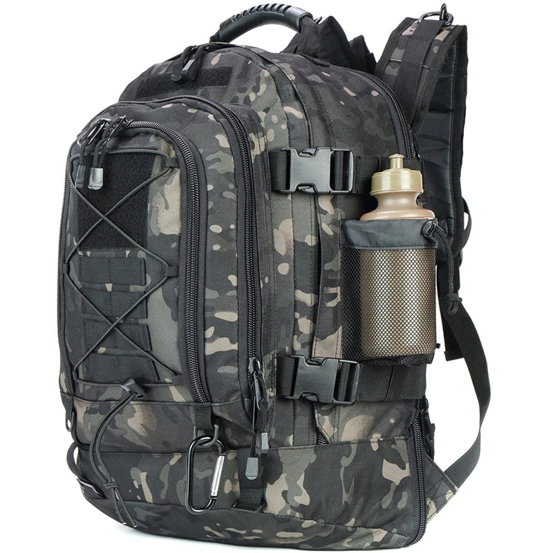 60L Military Tactical Backpack Army Molle Assault Rucksack