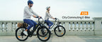 Peak 750W E26 Electric Bike for Adults | 48V 10.4Ah 
Removable Battery, Top Speed 20MPH, 26''X2" Standard Tire, 7-Speeds