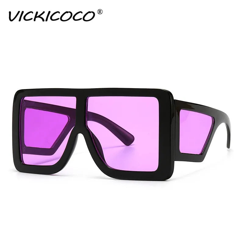 Square Vintage Sunglasses Women 2021 New Sexy Retro Oversized Fashion Sun Glasses Brand Designer Punk Eyeglasses Female Oculos