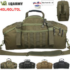 40L 60L 80L Waterproof Travel Bags Large Capacity  Men Duffel Bag