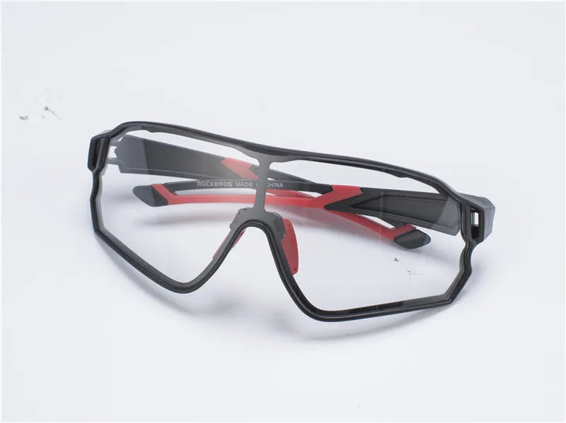 ROCKBROS Cycling Sunglasses Photochromic Road Bike UV400 Bicycle Eyewear MTB Mountain Bicycle Cycling Goggles