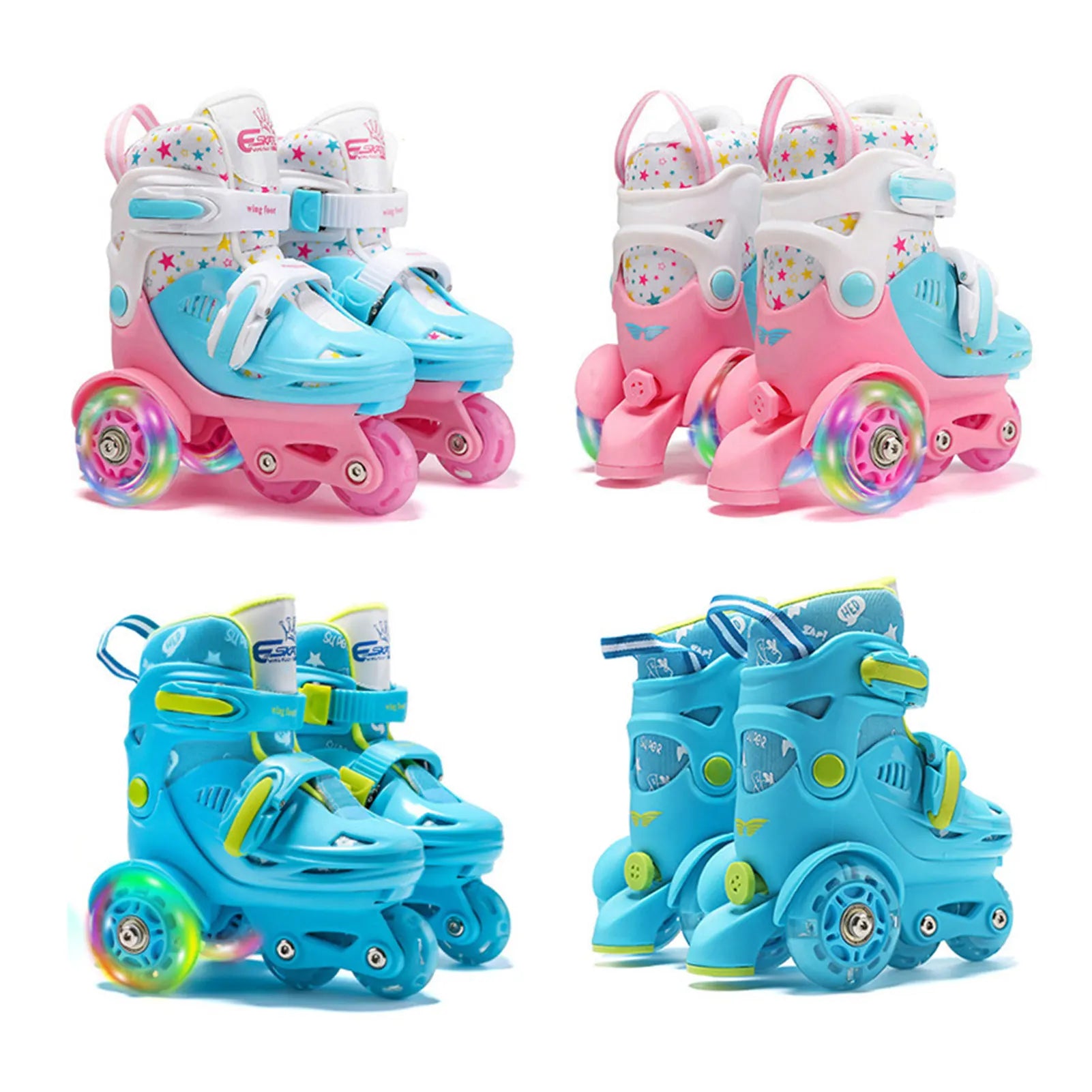 Rollerskates Kids , Shoes Wheels,
 Adult, Kids Boys Skate Adjustable