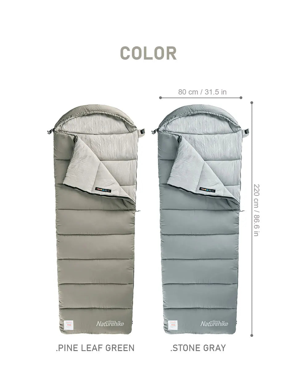 Naturehike M180 Sleeping Bag Lightweight Sleeping Bag 
M300 Double Outdoor Camping Winter Warm Sleeping Bag M400 Machine Washable