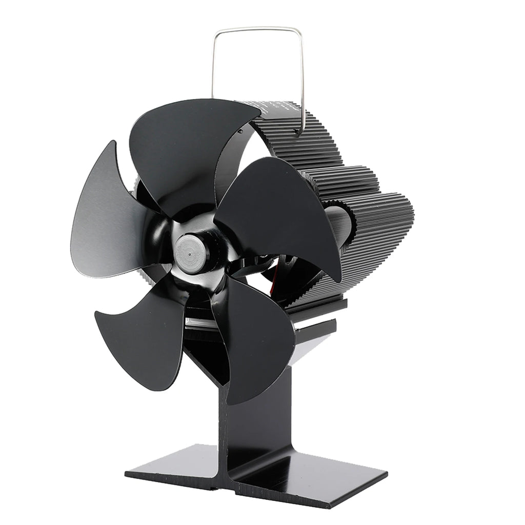 6 Blade Stove Fan Silent Efficient Heat Distribution , 
for Fireplace Wood  Burner Ecofan Heat Powered