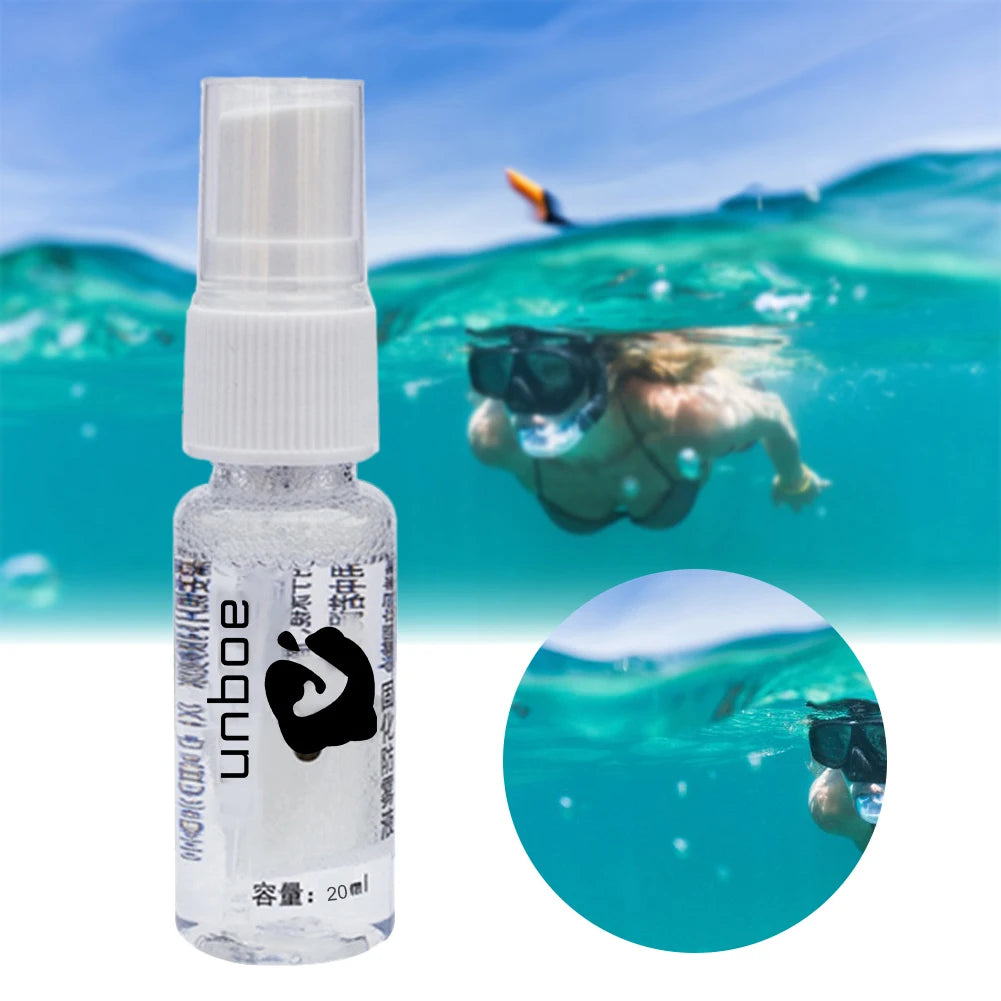 Anti-Fog Spray Swimming Goggles Glasses Scuba Dive Mask Lens Cleaner Sports Diving Glasses Fog Spray Anti-fogging Swim Goggles
