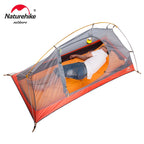 Naturehike Cycling Tent 20D Single Person 
Ultralight  Camping , Climbing , Backpack , Sun Shelter
Portable Waterproof Tent