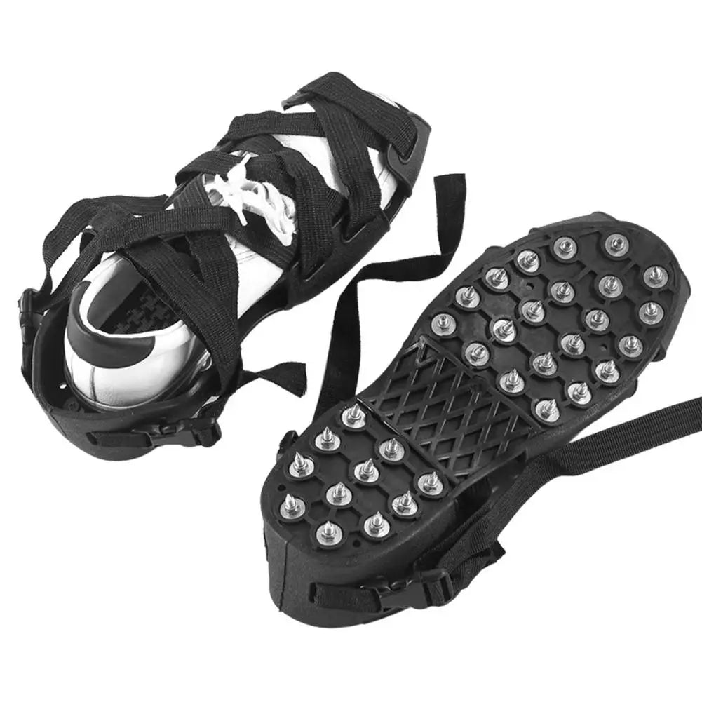 Snow Crampons Non-Slip Shoe Covers 
Elastic Fit Ice . ice Fishing
 Outdoor Mountaineering And Rock Climbing Fishing Supplies