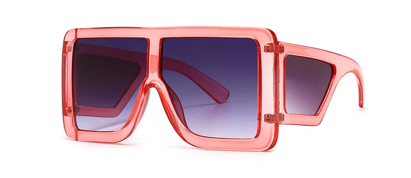 Square Vintage Sunglasses Women 2021 New Sexy Retro Oversized Fashion Sun Glasses Brand Designer Punk Eyeglasses Female Oculos