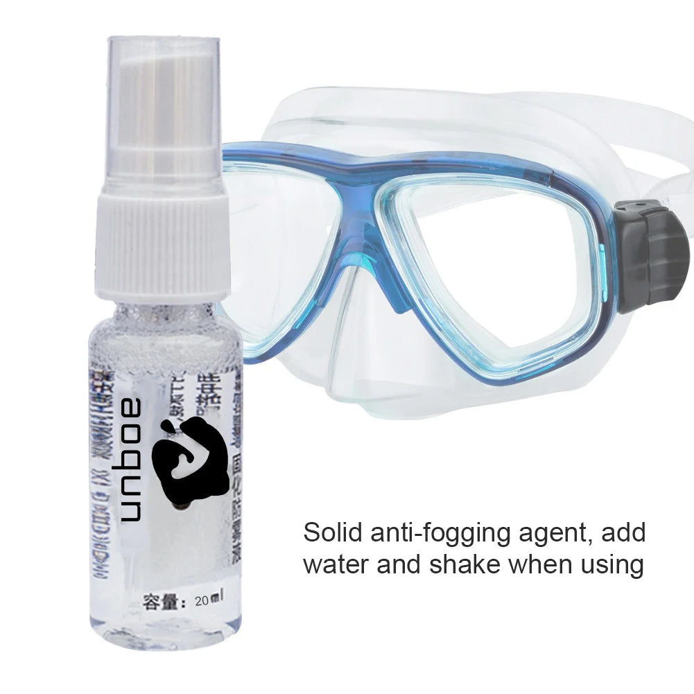Anti-Fog Spray Swimming Goggles Glasses Scuba Dive Mask Lens Cleaner Sports Diving Glasses Fog Spray Anti-fogging Swim Goggles
