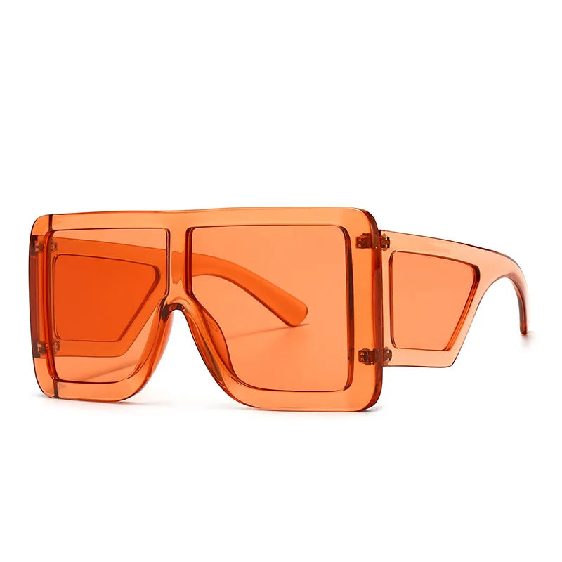 Square Vintage Sunglasses Women 2021 New Sexy Retro Oversized Fashion Sun Glasses Brand Designer Punk Eyeglasses Female Oculos