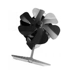 6 Blade Stove Fan Silent Efficient Heat Distribution , 
for Fireplace Wood  Burner Ecofan Heat Powered