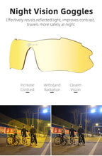 ROCKBROS Polarized Cycling Glasses  Clear Bike Glasses Eyewear UV400 Outdoor Sport Sunglasses Men Women Cycling Sunglasses