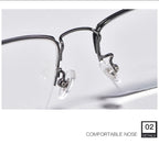 CLLOIO Titanium Alloy Photochromic Reading Glasses Men Progressive Multifocal Glasses Women Anti Blue Light Hyperopia Glasses