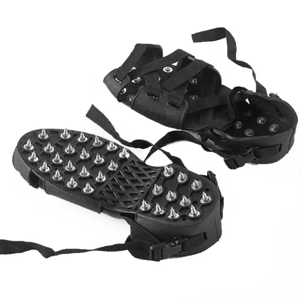 Snow Crampons Non-Slip Shoe Covers 
Elastic Fit Ice . ice Fishing
 Outdoor Mountaineering And Rock Climbing Fishing Supplies