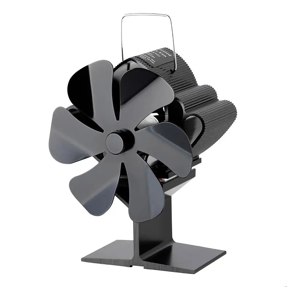 6 Blade Stove Fan Silent Efficient Heat Distribution , 
for Fireplace Wood  Burner Ecofan Heat Powered