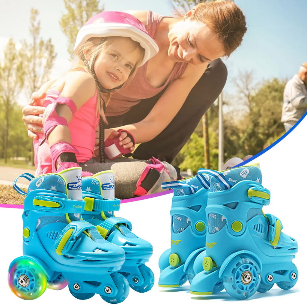 Rollerskates Kids , Shoes Wheels,
 Adult, Kids Boys Skate Adjustable
