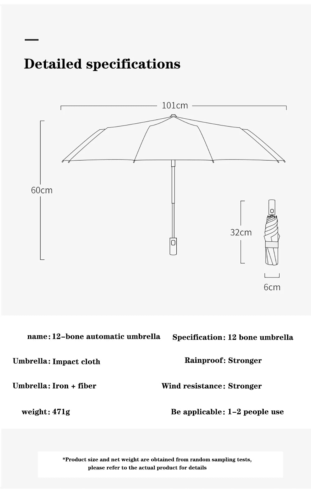 Windproof  Automatic Folding Umbrella Female Male Twelv Bone Car Luxury Large Business Umbrellas Men Rain Women Gift Parasol