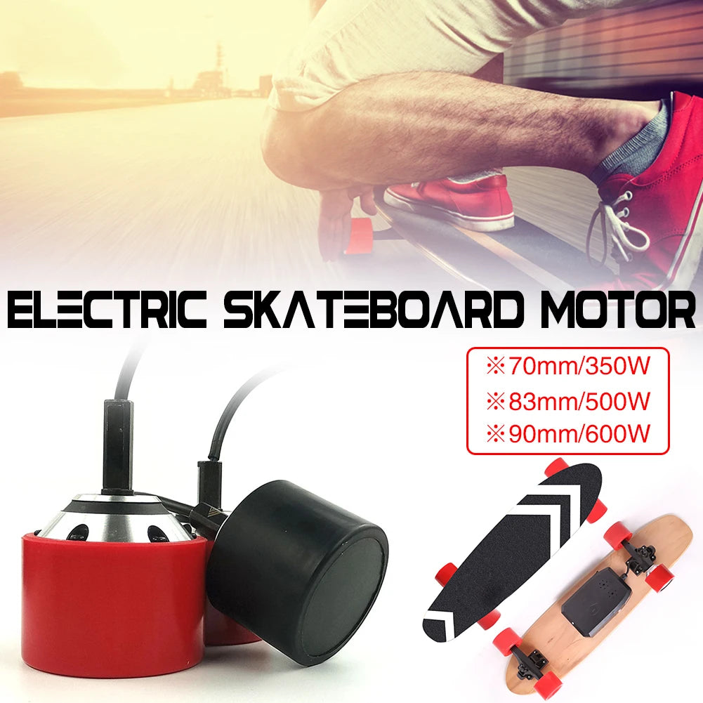 DIY Electric Skateboard , Motor Electric    Wireless Sensor Remote Controller Drive 70mm 83mm 90mm Kit