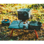 Widesea Camping Mini Portable Foldable Table
Outdoor Picnic Barbecue 
Tableware Ultra Light , bed desk