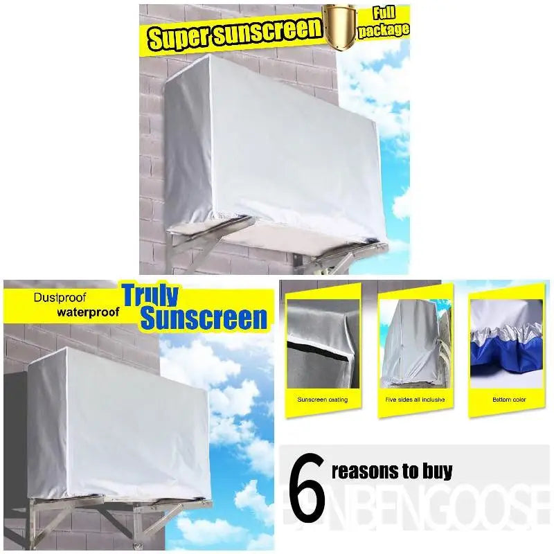 Outdoor Air Conditioner Cover Waterproof Anti-Dust Sunscreen
