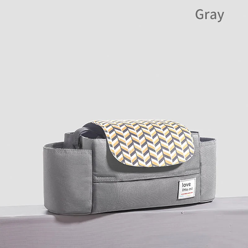 Universal Baby Stroller,  Organizer,  Expandable Diaper Bag with Shoulder Strap,
Cup Holder,Zipper pocket
