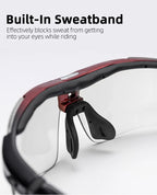 ROCKBROS Polarized Cycling Glasses  Clear Bike Glasses Eyewear UV400 Outdoor Sport Sunglasses Men Women Cycling Sunglasses