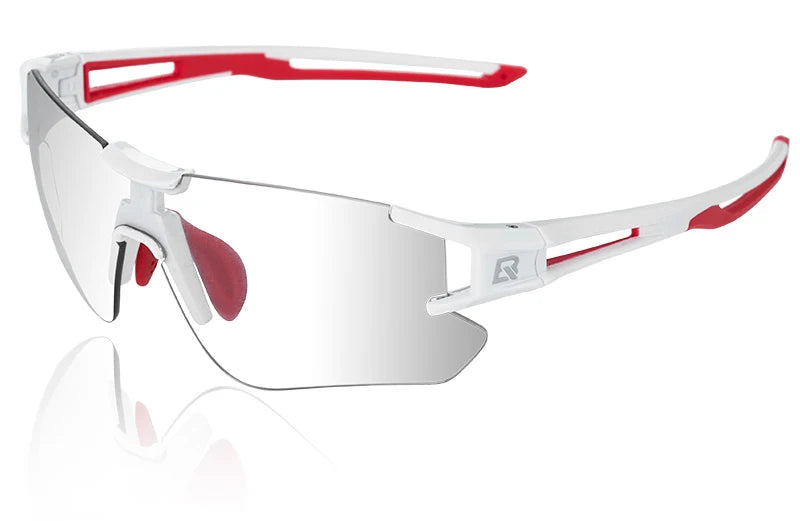 ROCKBROS Cycling Outdoor Bike Photochromatic Glasses Sport Bicycle Sunglasses Goggles Myopia Frame Protection Eyewear