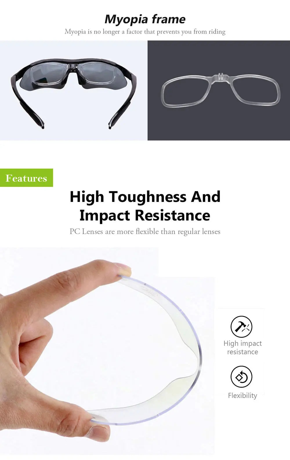 MOVIGOR Polarized Cycling Glasses Sports Men's Sunglasses Road Mountain Bicycle Riding Protection Goggles Eyewear Women 5 Lens