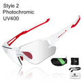 ROCKBROS Cycling Outdoor Bike Photochromatic Glasses Sport Bicycle Sunglasses Goggles Myopia Frame Protection Eyewear