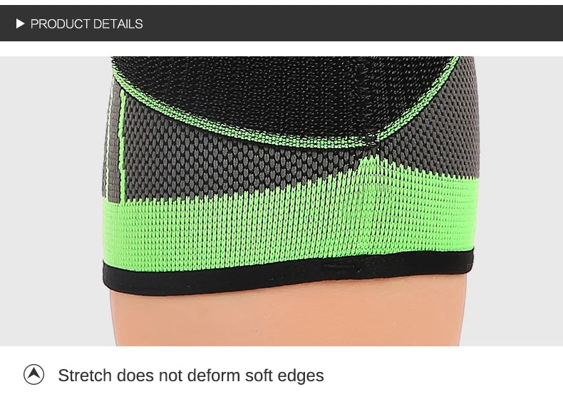 Sports Fitness  Knee Pads Support Bandage Braces Elastic Nylon Sport Compression  Sleeve for Basketball