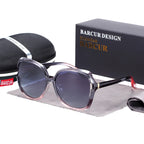 BARCUR Oversize TR90 Sunglasses Women Polarized UV400  Sunglasses Ladies Shades with Gradient Lens lunette de soleil femme