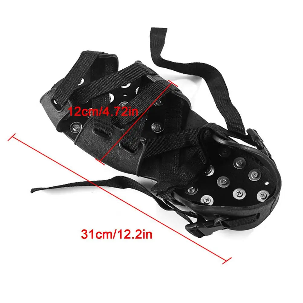 Snow Crampons Non-Slip Shoe Covers 
Elastic Fit Ice . ice Fishing
 Outdoor Mountaineering And Rock Climbing Fishing Supplies