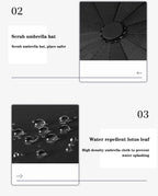 Windproof  Automatic Folding Umbrella Female Male Twelv Bone Car Luxury Large Business Umbrellas Men Rain Women Gift Parasol