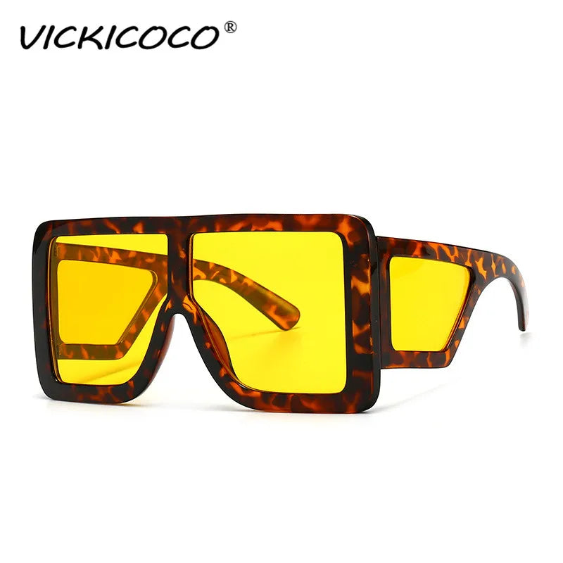 Square Vintage Sunglasses Women 2021 New Sexy Retro Oversized Fashion Sun Glasses Brand Designer Punk Eyeglasses Female Oculos