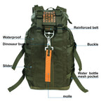 Trekking, Camping, Backpack Waterproof, Lightweight for Men