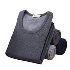 Men'S Winter Plus Velvet Thermal Underwear Suit 
Sports Windproof Thickened Thermal Ski  Suit Jacket + Pants