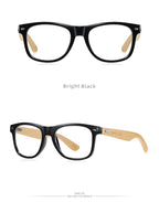 BARCUR Polarized Man Sunglasses Bamboo Sun Glasses for Women Wood UV400 Eyewear Oculos Blue Light Blocking Glasses