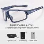 ROCKBROS Cycling Sunglasses Photochromic Road Bike UV400 Bicycle Eyewear MTB Mountain Bicycle Cycling Goggles