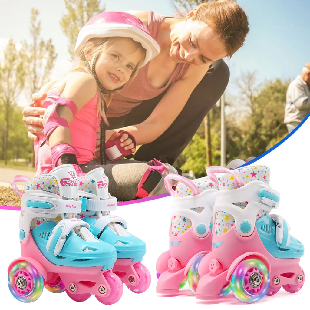 Rollerskates Kids , Shoes Wheels,
 Adult, Kids Boys Skate Adjustable